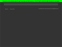 Tablet Screenshot of animal-protection.asia